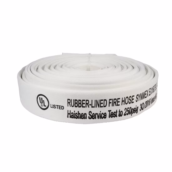 FM/UL/Ulc Certificate Fire Hose 2-1/2" with EPDM/TPU Liner
