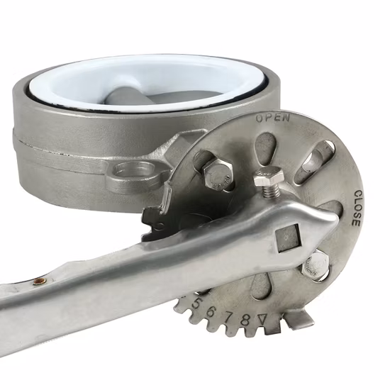 フル SUS304 SS304 SS316 SS316L SS304L CF8 CF8m CF3 CF3m EPDM PTFE バイトン FKM FPM シートバタフライバルブ工業用バルブ